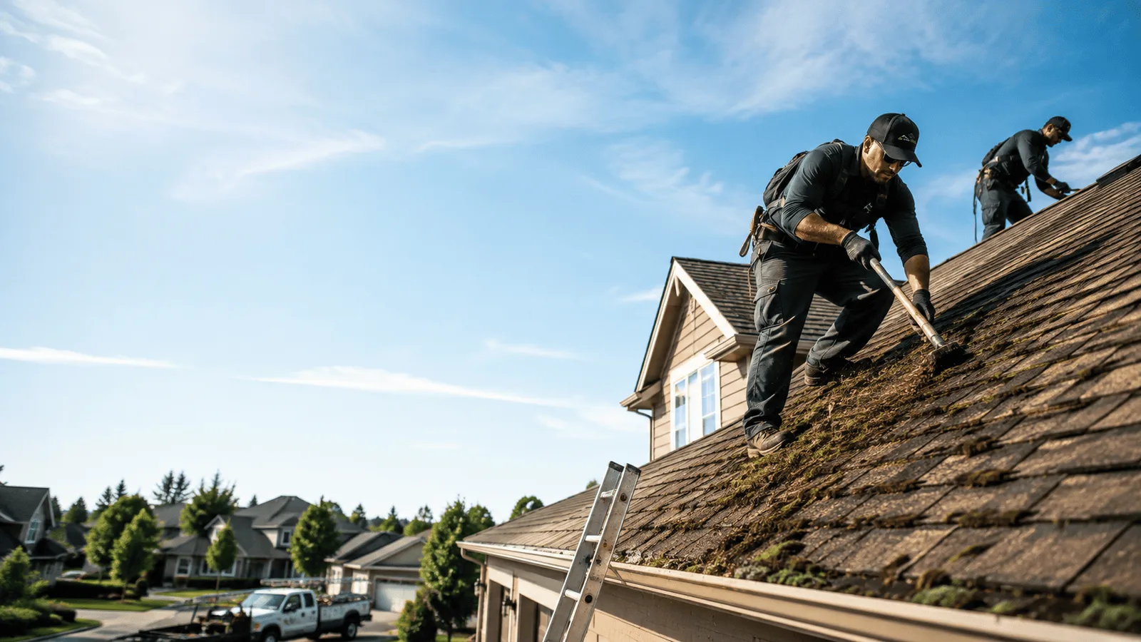 Roof Moss Removal in River Edge, NJ near me